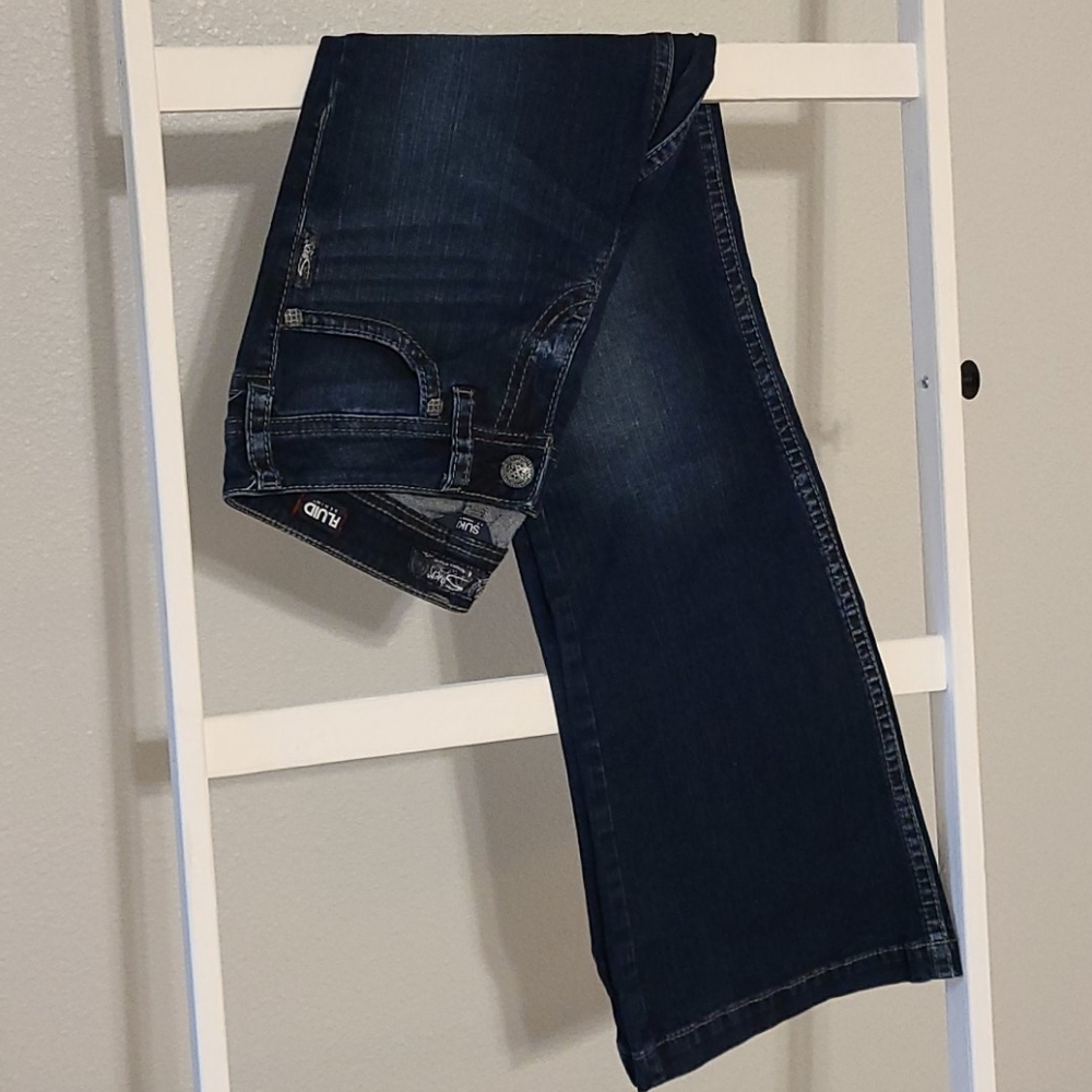 Flare Jeans - Silver